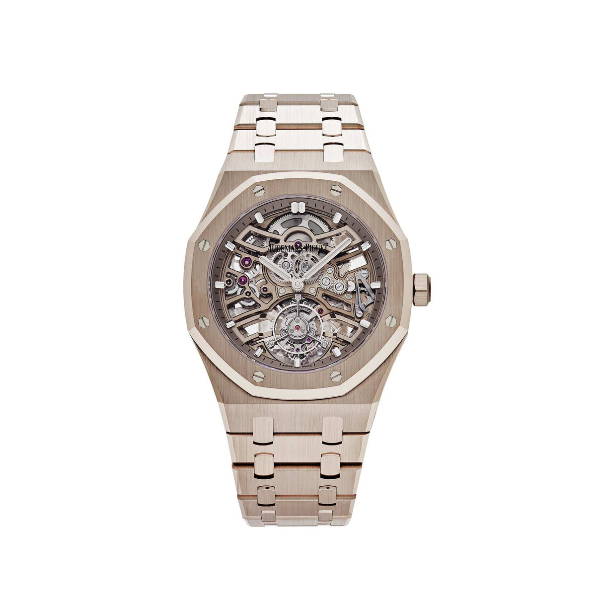 Audemars Piguet Royal Oak 26735SG.OO.1320SG.01 Selfwinding Flying Tourbillon Openworked Sand Gold