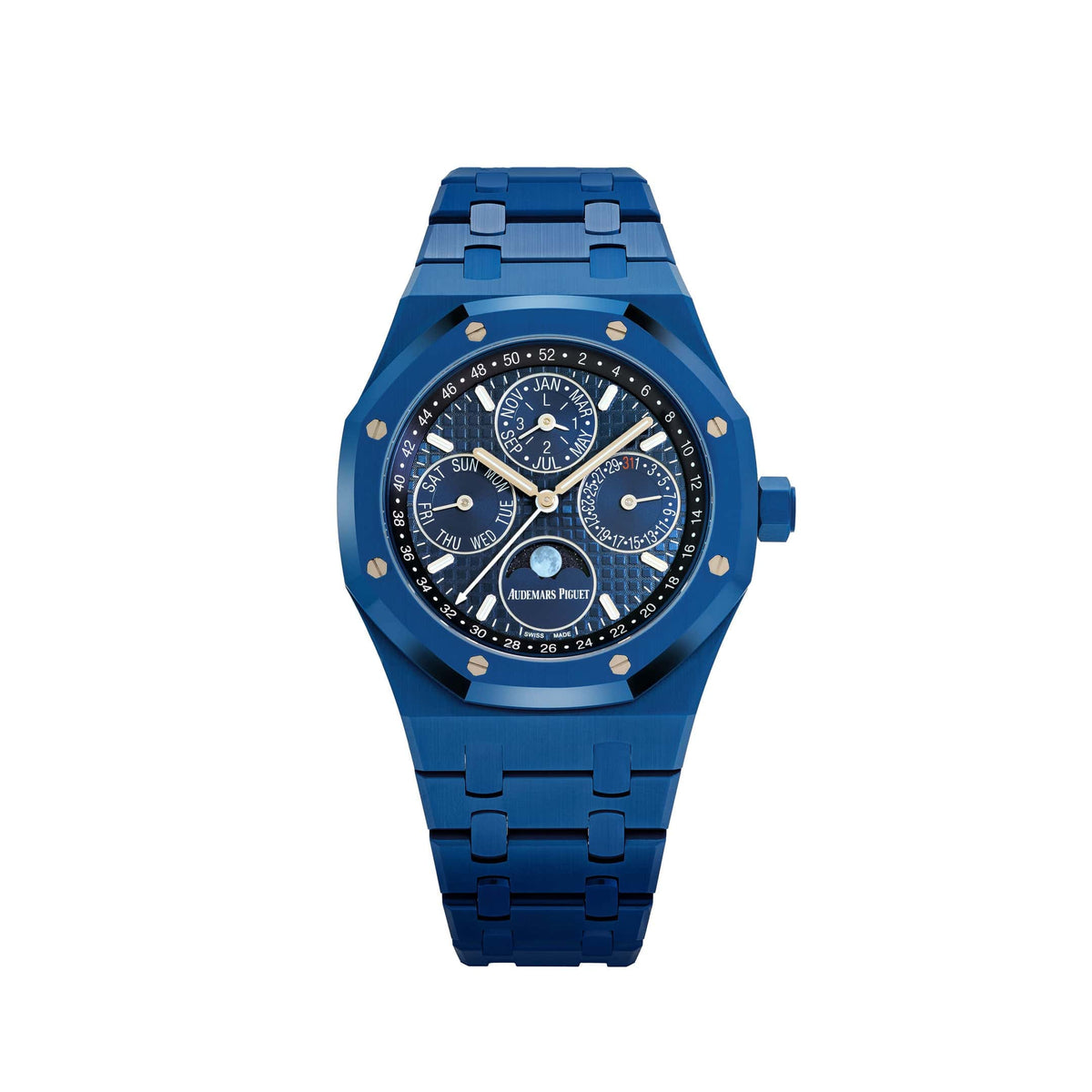 Audemars Piguet Royal Oak Perpetual Calendar 26579CS.OO.1225CS.01 Blue Ceramic Blue Dial
