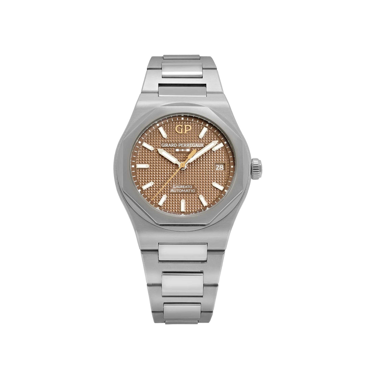 Girard Perregaux Laureato 38 81005-11-3154-1CM Stainless Steel Copper Dial (2023)