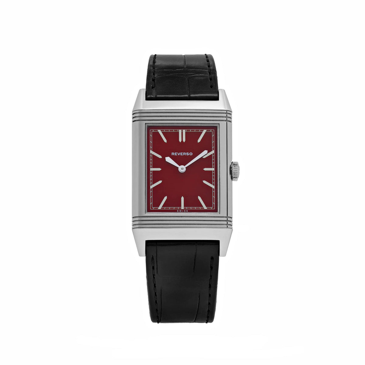Jaeger-LeCoultre Grande Reverso 278856J '1931 Rouge' Edition Stainless Steel Red Dial