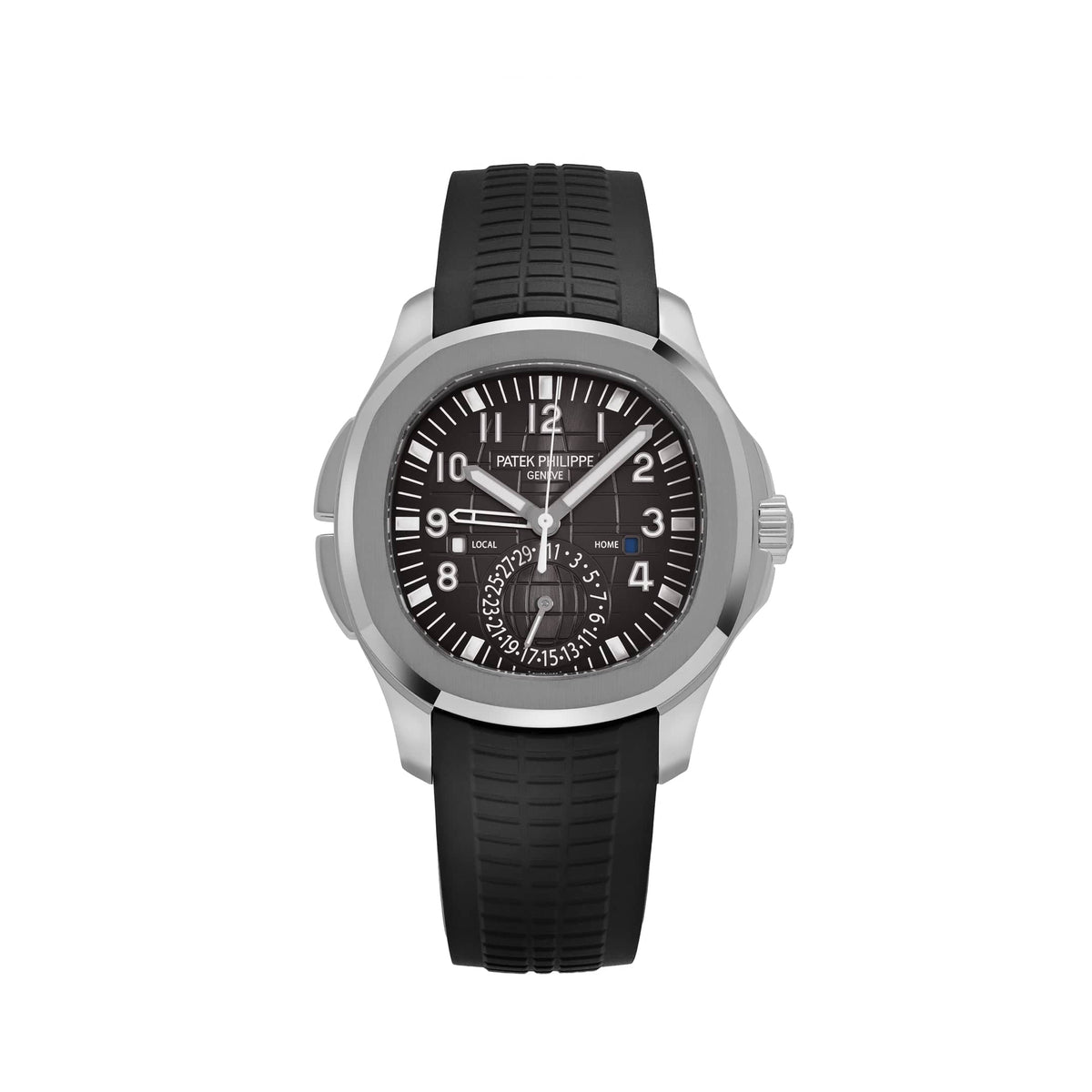 Patek Philippe Aquanaut 5164A-001 'Travel Time' Stainless Steel Black Dial (2020)