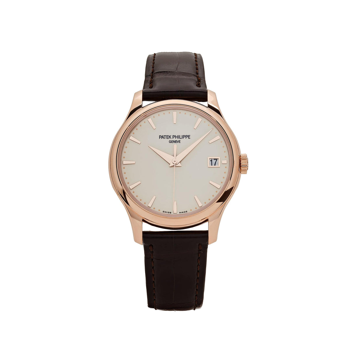 Patek Philippe Calatrava 5227R-001 Date Rose Gold Ivory Dial (2023)
