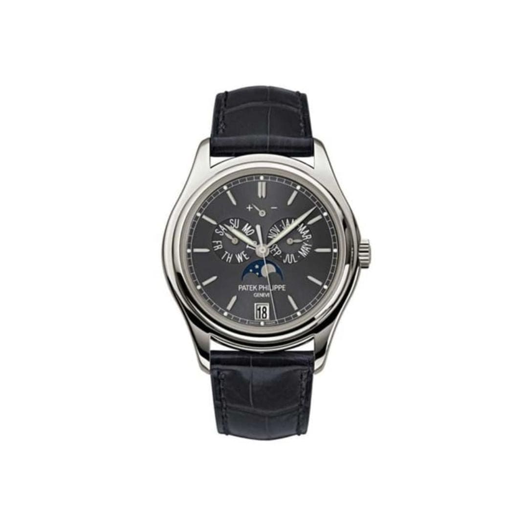 Patek Philippe Complications 5146P-001 Annual Calendar Platinum Grey Dial