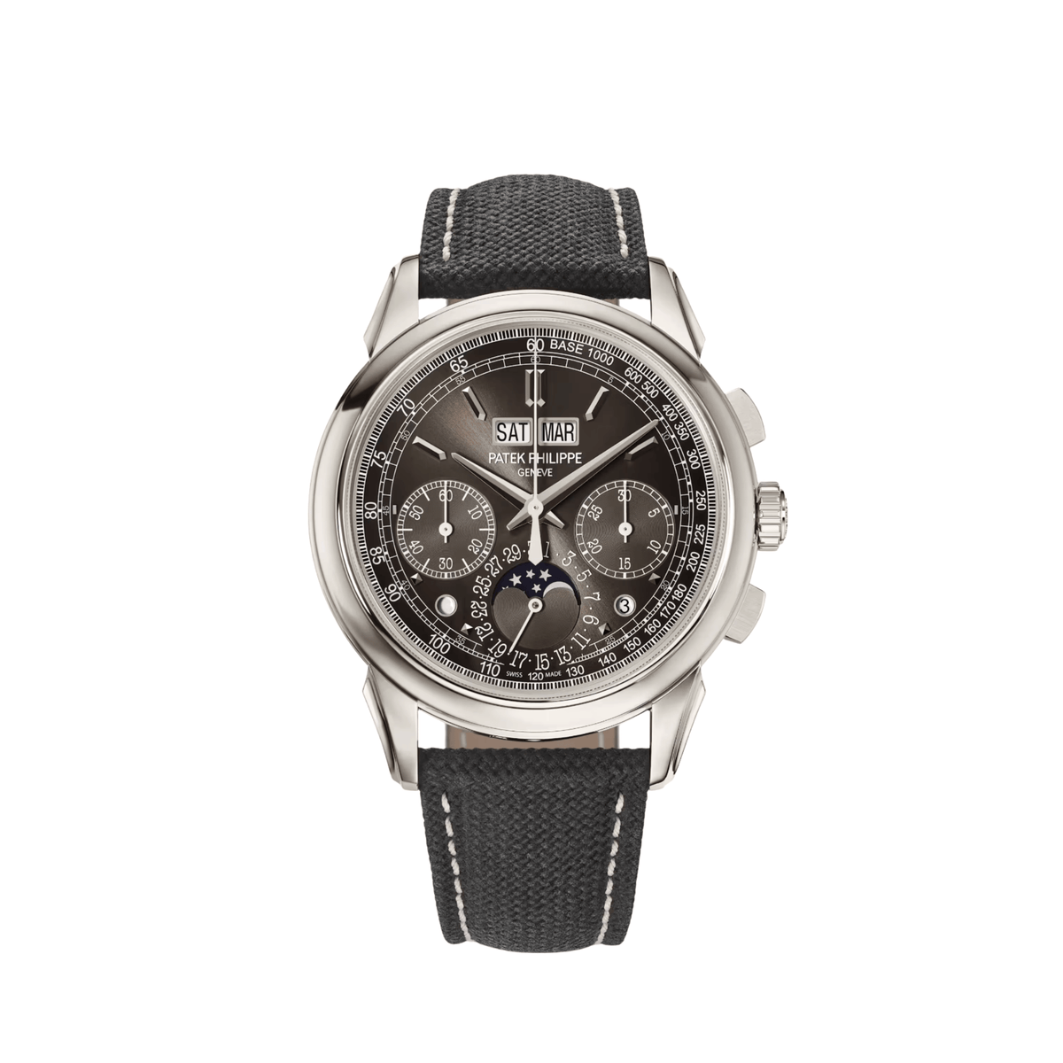 Patek Philippe Grand Complications 5270P-015 Perpetual Calendar Chronograph Platinum Charcoal Gray Dial (2026)
