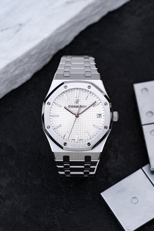 Audemars Piguet Royal Oak 15500ST.OO.1220ST.04 Stainless Steel Silver-White Dial — foto 7