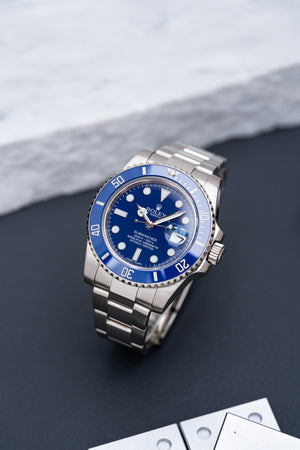 Rolex Submariner Date 116619LB 'Smurf' White Gold Blue Dial Blue Bezel (2019) — foto 12