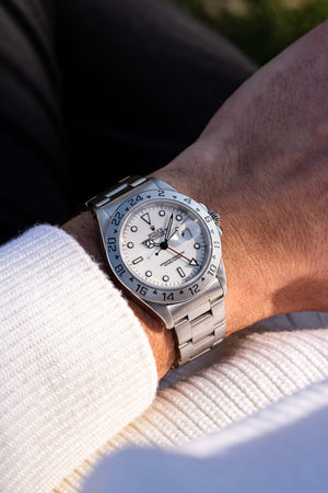 Rolex Explorer II 216570 Stainless Steel White Dial — foto 10
