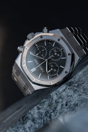 Audemars Piguet Royal Oak 26240ST.OO.1320ST.04 Selfwinding Chronograph '50th Anniversary' Stainless Steel Khaki Green Dial (2022) — foto 12