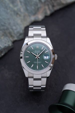 Rolex Datejust 41 126300 Stainless Steel Green Dial Oyster (2026) — foto 11