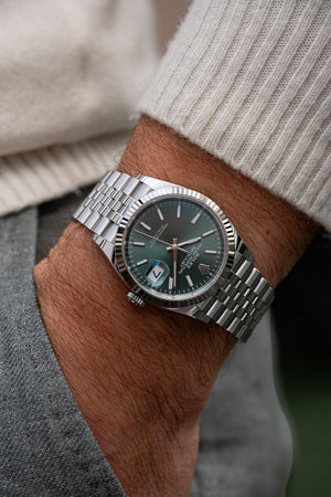 Rolex Datejust36 126234 Stainless Steel Mint Green Dial Jubilee (2024) — foto 6