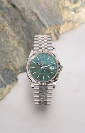 Rolex Datejust36 126234 Stainless Steel Mint Green Dial Jubilee (2024) — foto 5