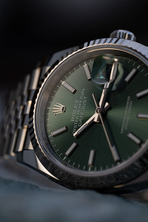 Rolex Datejust36 126234 Stainless Steel Mint Green Dial Jubilee (2024) — foto 7