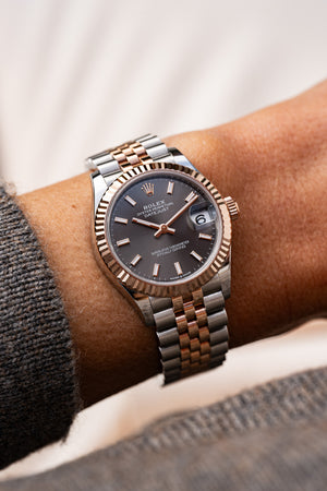 Rolex Datejust 31 278271 'Ladies' Stainless Steel Rose Gold Slate Dial (2025) — foto 8