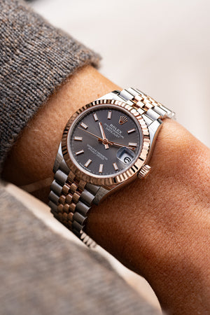 Rolex Datejust 31 278271 'Ladies' Stainless Steel Rose Gold Slate Dial (2025) — foto 10