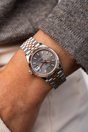 Rolex Datejust 31 278271 'Ladies' Stainless Steel Rose Gold Slate Dial (2025) — foto 12