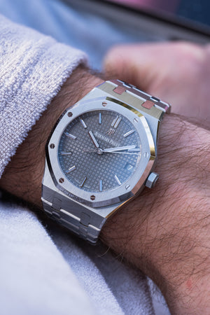 Audemars Piguet Royal Oak 15500ST.OO.1220ST.02 Stainless Steel Grey Dial — foto 8