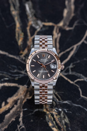 Rolex Datejust 31 278271 'Ladies' Stainless Steel Rose Gold Slate Dial (2025) — foto 7