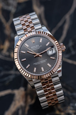 Rolex Datejust 31 278271 'Ladies' Stainless Steel Rose Gold Slate Dial (2025) — foto 9