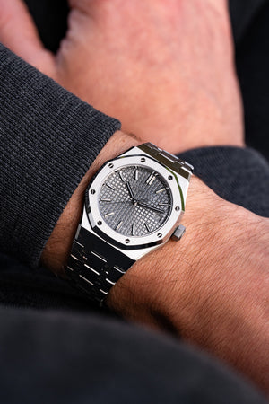 Audemars Piguet Royal Oak 15550ST.OO.1356ST.07 Selfwinding Stainless Steel Grey Dial (2023) — foto 10