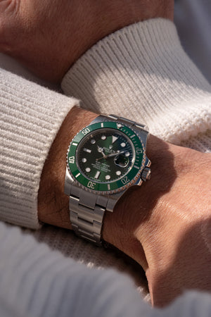 Rolex Submariner Date 116610LV 'Hulk' Stainless Steel Green Dial (2019) — foto 8