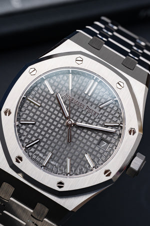 Audemars Piguet Royal Oak 15550ST.OO.1356ST.07 Selfwinding Stainless Steel Grey Dial (2023) — foto 11