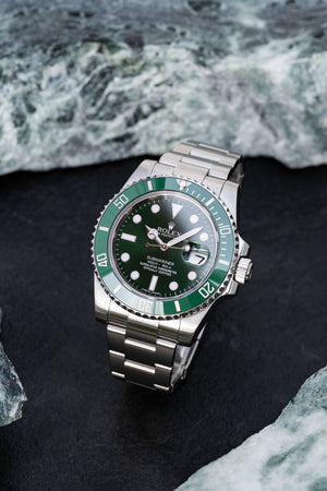 Rolex Submariner Date 116610LV 'Hulk' Stainless Steel Green Dial (2019) — foto 9