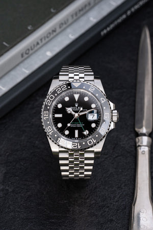 Rolex GMT-Master II 126710GRNR 'Bruce Wayne' Stainless Steel Black Dial Jubilee (2026) — foto 11