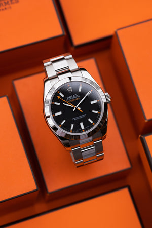 Rolex Milgauss 116400GV Stainless Steel Black Dial — foto 11