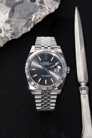 Rolex Datejust 41 126334 Stainless Steel Slate Dial Jubilee (2026) — foto 11