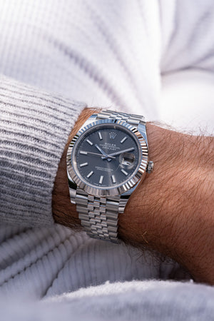 Rolex Datejust 41 126334 Stainless Steel Slate Dial Jubilee (2026) — foto 12