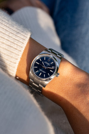 Rolex Oyster Perpetual 34 124200 Stainless Steel Blue Dial (2025) — foto 9