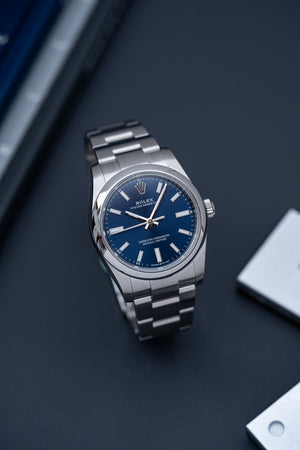 Rolex Oyster Perpetual 34 124200 Stainless Steel Blue Dial (2025) — foto 7