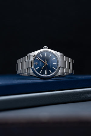 Rolex Oyster Perpetual 34 124200 Stainless Steel Blue Dial (2025) — foto 4