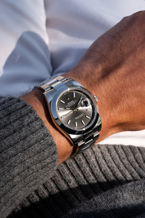 Rolex Datejust 41 126300 Stainless Steel Slate Dial Oyster (2026) — foto 12
