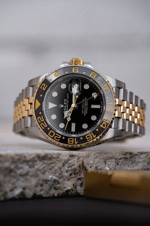 Rolex GMT-Master II 126713GRNR Stainless Steel Yellow Gold Black Dial Jubilee (2025) — foto 12