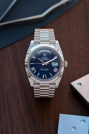 Rolex Day-Date 40 228239 White Gold Olive Dial (2020) — foto 10