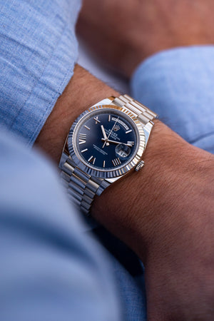 Rolex Day-Date 40 228239 White Gold Olive Dial (2020) — foto 11