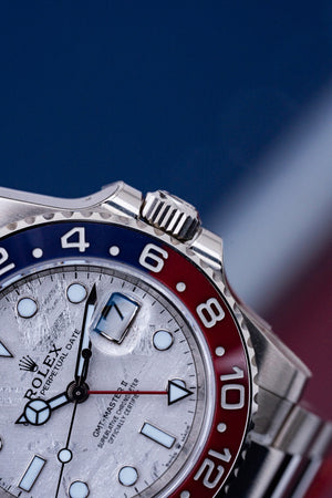 Rolex GMT-Master II 126719BLRO 'Pepsi' White Gold Meteorite Dial — foto 10
