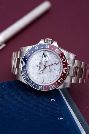 Rolex GMT-Master II 126719BLRO 'Pepsi' White Gold Meteorite Dial — foto 11