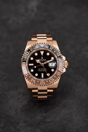 Rolex GMT-Master II 126715CHNR Rose Gold Tiger Iron Dial Oyster (2025) — foto 2