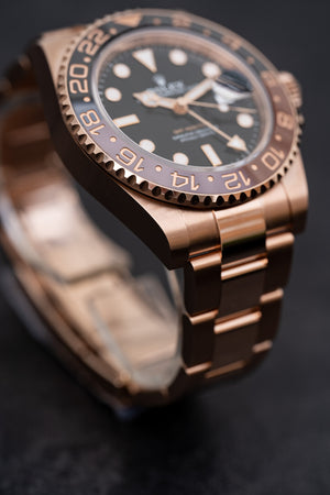 Rolex GMT-Master II 126715CHNR Rose Gold Tiger Iron Dial Oyster (2025) — foto 4