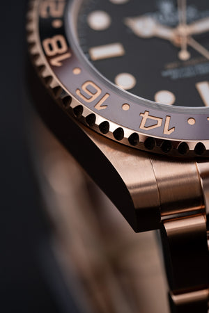 Rolex GMT-Master II 126715CHNR Rose Gold Tiger Iron Dial Oyster (2025) — foto 8
