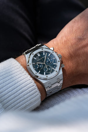 Audemars Piguet Royal Oak 26240ST.OO.1320ST.05 Selfwinding Chronograph Steel Blue Dial (2025) — foto 8