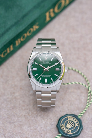 Rolex Oyster Perpetual 36 126000 Stainless Steel Pistachio Dial (2025) — foto 10