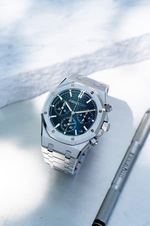 Audemars Piguet Royal Oak 26240ST.OO.1320ST.05 Selfwinding Chronograph Steel Blue Dial (2025) — foto 12