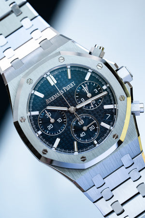 Audemars Piguet Royal Oak 26240ST.OO.1320ST.05 Selfwinding Chronograph Steel Blue Dial (2025) — foto 10