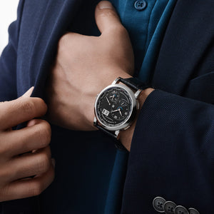 A. Lange & Söhne 136.029 Lange 1 Time Zone White Gold Black Dial (2021) — foto 3