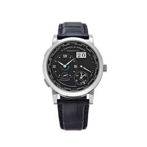 A. Lange & Söhne 136.029 Lange 1 Time Zone White Gold Black Dial (2021) — foto 1