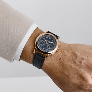 A. Lange & Söhne 1815 Chronograph 414.031 Rose Gold Black Dial (2026) — foto 2