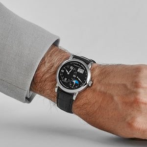 A. Lange & Söhne 192.029 Lange 1 Moon Phase White Gold Black Dial (2020) — foto 2